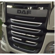front lights frames TRUCKDANET Stainless Steel Truck Accessories for DAF XF 106 Euro 6 